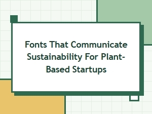 Rooted Typography for Vegan Brands